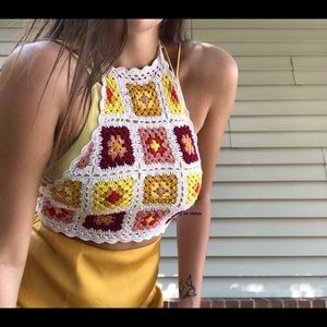 Knit Forever 21 crop top